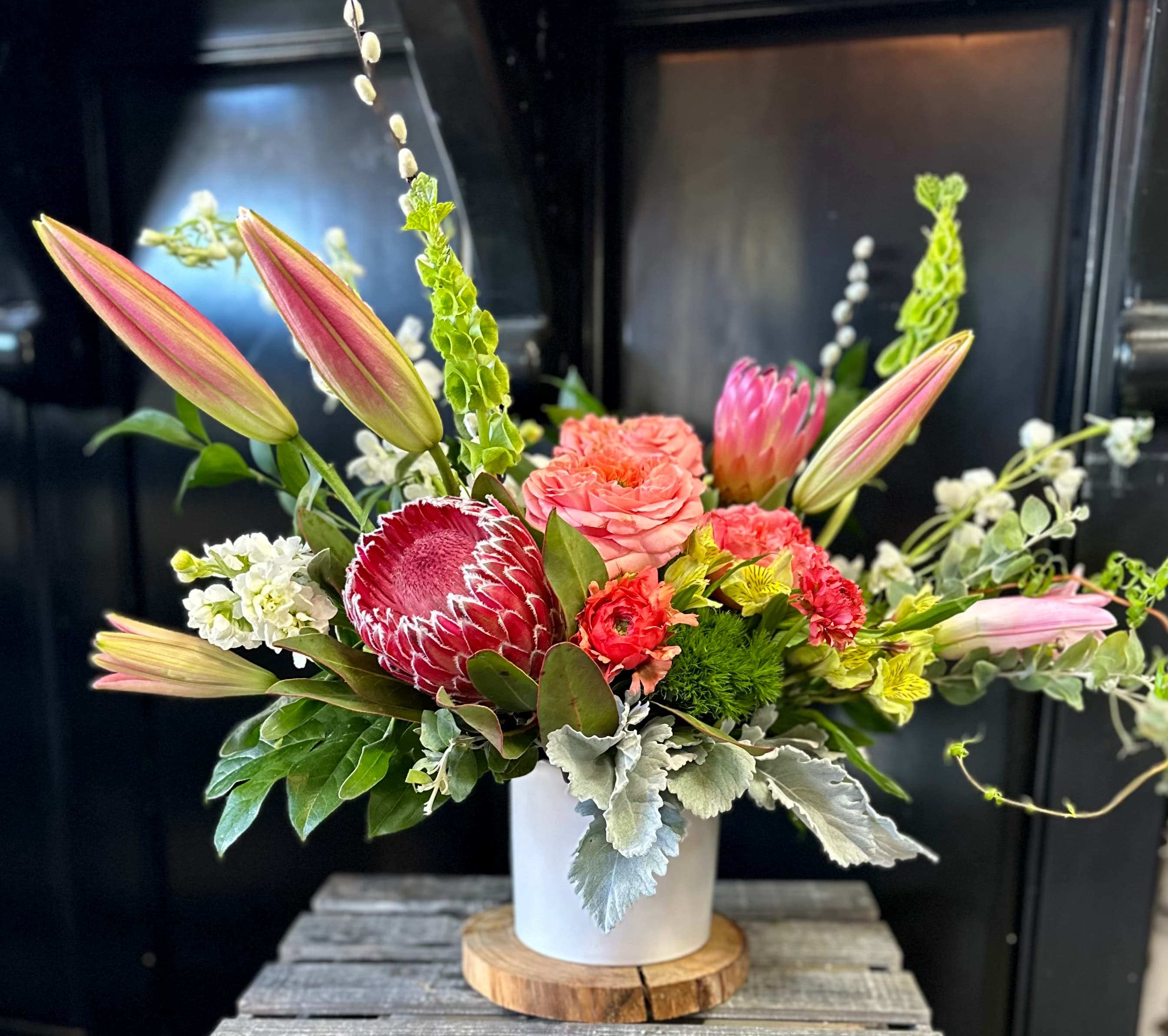 Full of Love floral arrangement by Joannie's Florals & Events